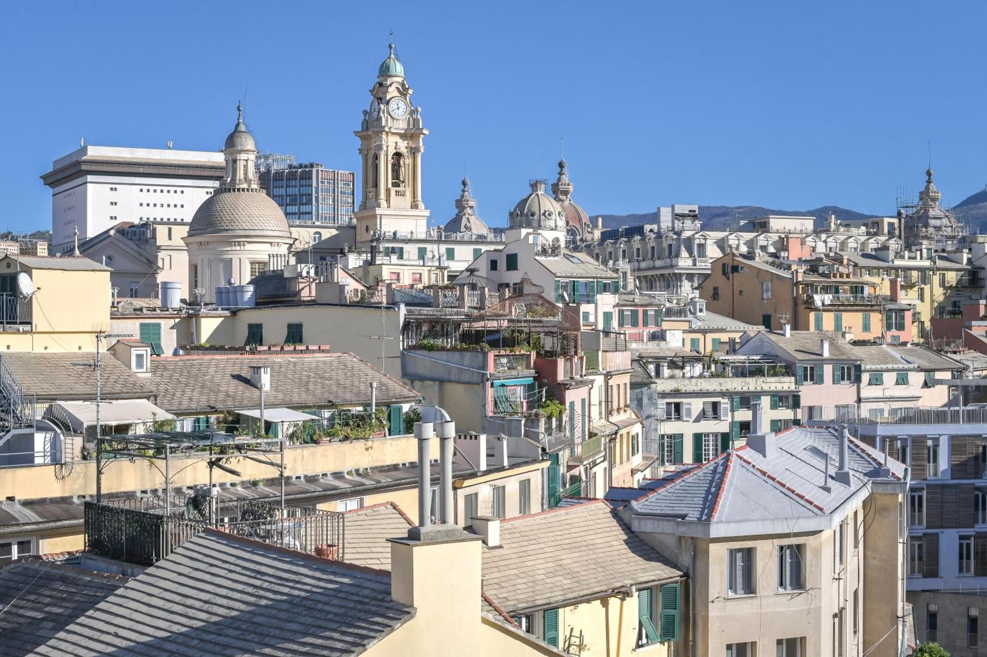 Lovely Room On Rooftops - Genovainrelax Экстерьер фото
